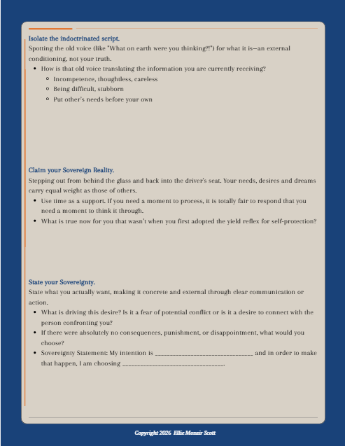 Disarming the Yield Reflex